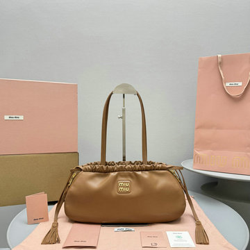 ミュウミュウ MIUMIU 99-MM5628ZS  2024年最新入荷 ホーボーバッグ トートバッグ ハンドバッグ ウィメンズかばん クロスボディバッグ レディースかばん