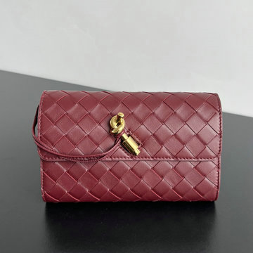 ボッテガヴェネタ BOTTEGAVENETA aj-BOV741504JH 2024年最新入荷 ミニ アンディアーモ ラージ フラップウォレット 手持ちかばん カード入れ