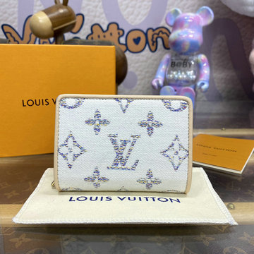 ルイヴィトン LOUISVUITTON 057-M83500v 2024年最新入荷 ポルトフォイユ ルー 二つ折り短財布 ショートウォレット カード入れ 小銭入れ