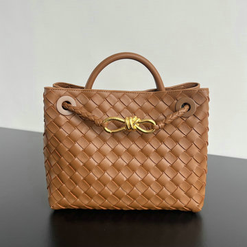 ボッテガヴェネタ BOTTEGAVENETA aj-BOV743568PTH  2024年最新入荷 スモール アンディアーモ トップハンドルバッグ トートバッグ ハンドバッグ