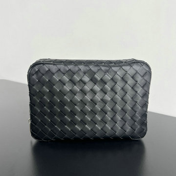 ボッテガヴェネタ BOTTEGAVENETA aj-BOV765804BK 2024年最新入荷 イントレチャート ラージ オーガナイザー ポーチ 手持ちかばん トラベルバッグ