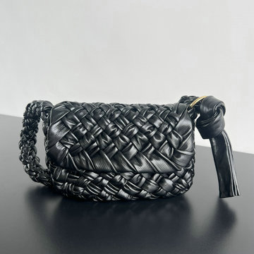 ボッテガヴェネタ BOTTEGAVENETA  aj-BOV785797BK 2024年最新入荷 チッタ フーラード ショルダーバッグ ホーボーバッグ クロスボディバッグ