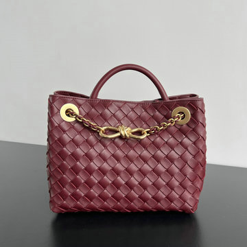 商品名称：ボッテガヴェネタ BOTTEGAVENETA aj-BOV786008QJH 2024年最新入荷 スモール チェーン アンディアーモ トップハンドルバッグ トートバッグ ハンドバッグ