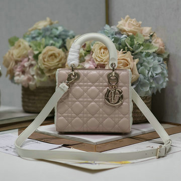 クリスチャンディオール CHRISTIAN DIOR 025-CD0531YPFB 2024年最新入荷 レディ ディオール ミニ トートバッグ 2way 斜め掛け ショルダーバッグ