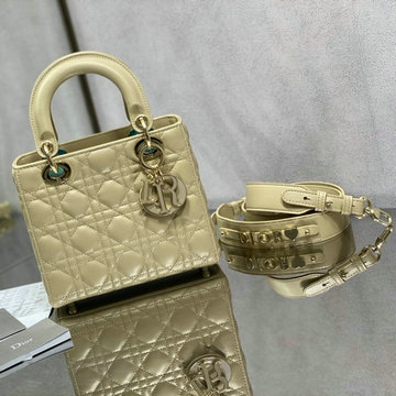 クリスチャンディオール CHRISTIAN DIOR 025-CD0531YQXS 2024年最新入荷 レディ ディオール ミニ トートバッグ 2way 斜め掛け ショルダーバッグ