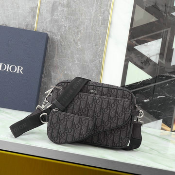 クリスチャンディオール CHRISTIAN DIOR 025-CD1276BQK 2024年最新入荷 サドル スリーインワンポーチ 斜め掛け ショルダーバッグ クロスボディバッグ