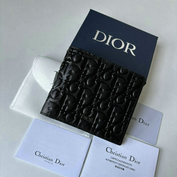 クリスチャンディオール CHRISTIAN DIOR 025-CD2027PBK 2024年最新入荷 二つ折り短財布 ショートウォレット カード入れ 札入れ