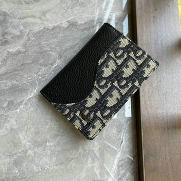 クリスチャンディオール CHRISTIAN DIOR 025-CD2169BBK 2024年最新入荷 サドル 二つ折り短財布 カードケース カード入れ ショートウォレット