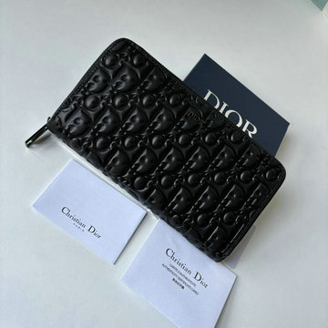 クリスチャンディオール CHRISTIAN DIOR 025-CD2252PBK 2024年最新入荷 ジッピーウォレット ファスナー長財布 ロングウォレット カード入れ