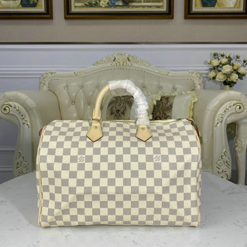 商品名称：ルイヴィトン LOUISVUITTON  057-N41369 2019年最新入荷 スピーディ 35 トートバッグ ショルダーバッグ ボストンバッグ ダミエアズールキャンパス