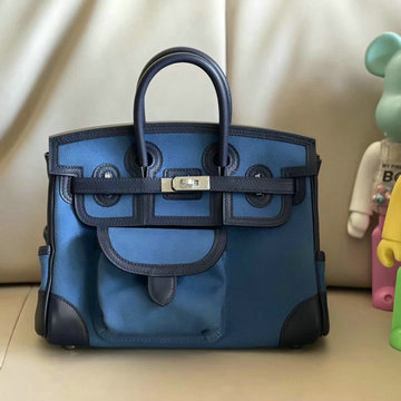 商品名称：エルメス HERMES 063-HBK25CAYLS 2024年最新入荷 バーキンバッグ 25 cargo トップハンドルバッグ トートバッグ ハンドバッグ ビジネスバッグ