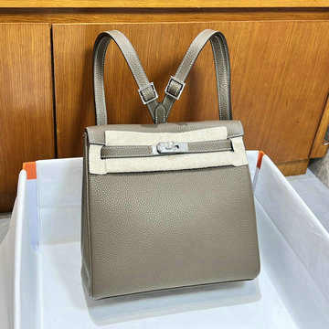 エルメス HERMES 063-HKLA22TGYDH 2022年最新入荷 ケリー アド バックパック リュックサック メンズかばん ディパックバッグ リュック TOGO革