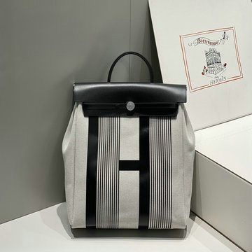 エルメス HERMES 063-HKLA29BTYBS  2024年最新入荷 ケリー アド バックパック リュックサック メンズかばん ディパックバッグ リュック キャンパス