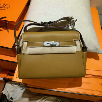 商品名称：エルメス HERMES 063-HKM25TGYJZ 2024年最新入荷 ケリー メッセンジャーバッグ 斜め掛け ショルダーバッグ クロスボディバッグ