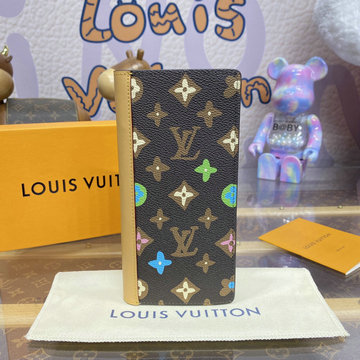 ルイヴィトン LOUISVUITTON 057-M83335K 2024年最新入荷 ポルトフォイユ ブラザ NM 二つ折り長財布 ロングウォレット カードケース 札入れ モノグラム