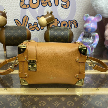ルイヴィトン LOUISVUITTON 057-M23818 2024年最新入荷 サイドトランク PM スクエアバッグ 斜め掛け ショルダーバッグ レディースかばん