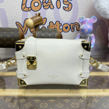 ルイヴィトン LOUISVUITTON 057-M23915 2024年最新入荷 サイドトランク PM スクエアバッグ 斜め掛け ショルダーバッグ レディースかばん