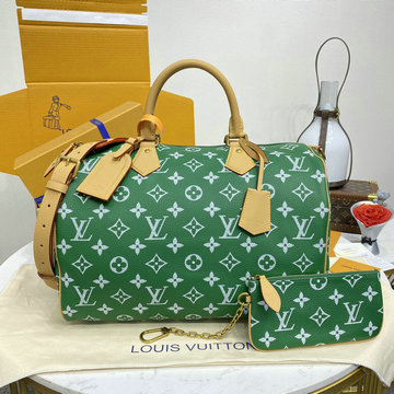 ルイヴィトン LOUISVUITTON 057-M24417  2024年最新入荷 スピーディ P9 バンドリエール 40 トートバッグ 旅行かばん トラベルバッグボストンバッグ