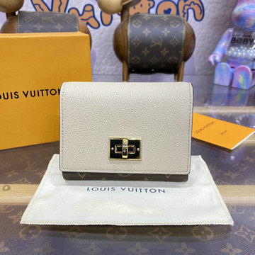 商品名称：ルイヴィトン LOUISVUITTON 057-M823982024年最新入荷 ポルトフォイユ ヴィクトリーヌ 三つ折り短財布 ショートウォレット カード入れ 小銭入れ