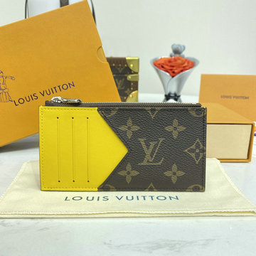 ルイヴィトン LOUISVUITTON 057-M82910 2024年最新入荷 コインカード ホルダー 小銭入れ カードケース コインケース ジッピーウォレット モノグラム