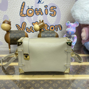 ルイヴィトン LOUISVUITTON 057-M25072 2024年最新入荷 サイドトランク MM スクエアバッグ 斜め掛け ショルダーバッグ レディースかばん