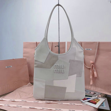 ミュウミュウ MIUMIU 99-MM5BG231PMB 2024年最新入荷 トートバッグ ハンドバッグ 肩掛け ショルダーバッグ クロスボディバッグ レディースかばん