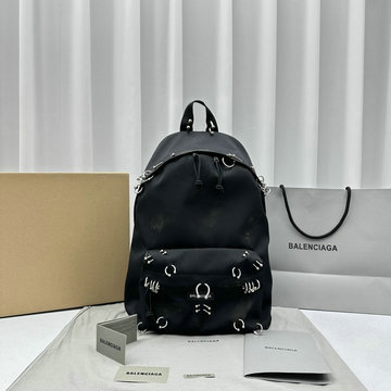 バレンシアガ BALENCIAGA 99-BA5032212BK 2024年最新入荷 エクスプローラー バックパック ピアーシング リュックサック ユニセックス リュック 男女兼用