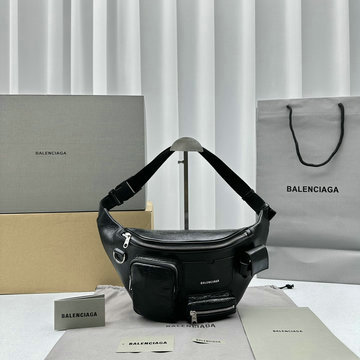 バレンシアガ BALENCIAGA 99-BA7031432BK 2024年最新入荷 SUPERBUSY ベルトバッグ ウェストバッグ チェストバッグ ショルダーバッグ