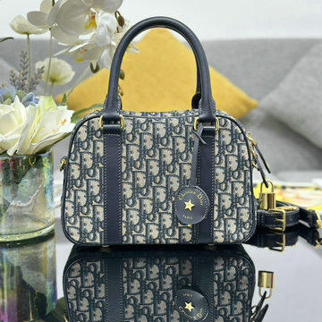 商品名称：クリスチャンディオール CHRISTIAN DIOR 99-CD1340BSL 2024年最新入荷 D-ヴァイブ ボウリングバッグ ミディアム トートバッグ ハンドバッグ
