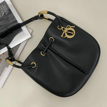 クリスチャンディオール CHRISTIAN DIOR 99-CD2312PBK 2024年最新入荷 ノリータ ミディアムバッグ ホーボーバッグ ショルダーバッグ クロスボディバッグ
