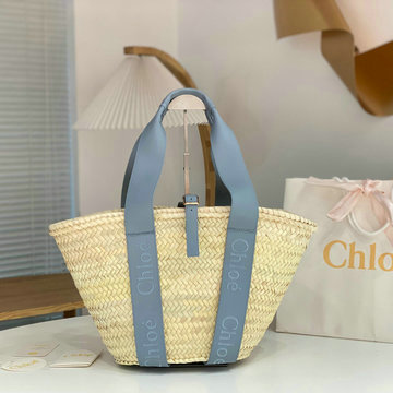 クロエ CHLOE 99-CLE23380LS 2024年最新入荷 ラージ woody バスケットバッグ トートバッグ ハンドバッグ ショッピングバッグ 旅行かばん レディースかばん