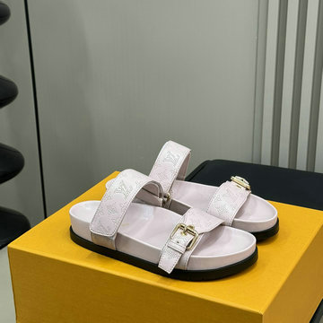 ルイヴィトン LOUISVUITTON 99-LVJ24009 2024年最新入荷 LV サンセット ライン サンダル ウィメンズ カジュアルシューズ レディースシューズ