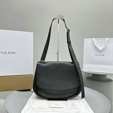 ザ ロウ THE ROW 99-TR1717BK 2024最新入荷 フラップバッグ 斜め掛け ショルダーバッグ クロスボディバッグ レディースかばん