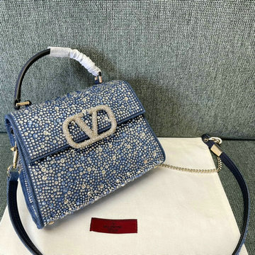 ヴァレンティノ Valentino 99-VT0530ZLS 2024年最新入荷 ガラヴァーニ ローマン スタッズ トートバッグ ハンドバッグ 斜め掛け ショルダーバッグ