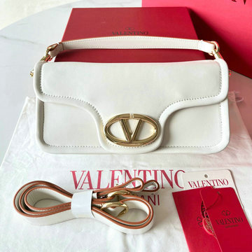 ヴァレンティノ Valentino 99-VT22060PBF 2024年最新入荷 ガラヴァーニ V ロゴ 斜め掛け ショルダーバッグ クロスボディバッグ