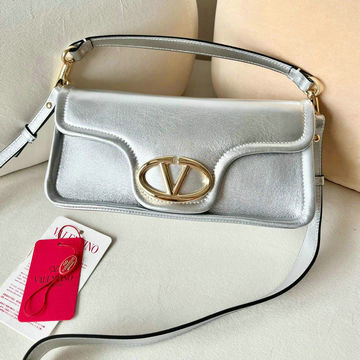 ヴァレンティノ Valentino 99-VT22060PYK 2024年最新入荷 ガラヴァーニ V ロゴ 斜め掛け ショルダーバッグ クロスボディバッグ