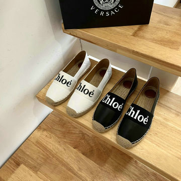 クロエ CHLOE 26-CLEJ23004 2024年最新入荷 Woody ウッディ エスパドリーユシューズ ローファーシューズ フラットシューズ カジュアルシューズ レディース 靴