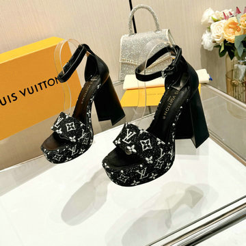 商品名称：ルイヴィトン LOUISVUITTON 26-LVJ24010K  2024年最新入荷 シルエット ライン ハイヒールサンダル ウィメンズハイヒールシューズ レディースシューズ