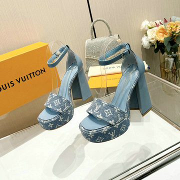 商品名称：ルイヴィトン LOUISVUITTON 26-LVJ24010N 2024年最新入荷 シルエット ライン ハイヒールサンダル ウィメンズハイヒールシューズ レディースシューズ