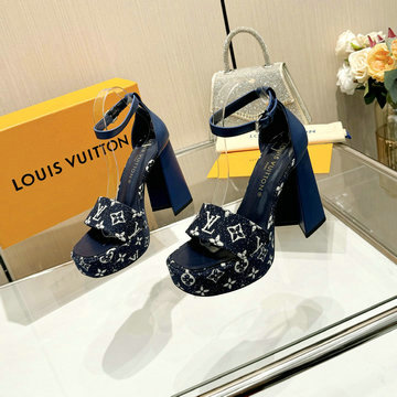 ルイヴィトン LOUISVUITTON 26-LVJ24010S  2024年最新入荷 シルエット ライン ハイヒールサンダル ウィメンズハイヒールシューズ レディースシューズ