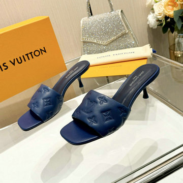 商品名称：ルイヴィトン LOUISVUITTON 26-LVJ24011GL 2024年最新入荷 ネオリバイバル ライン ミュール ローヒールサンダル ピンヒールシューズ レディースシューズ
