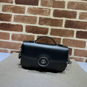 商品名称：グッチ GUCCI 057-GG739722BK 2023年最新入荷 PETITE GG ミニ チェーンポーチ 斜め掛け ショルダーバッグ クロスボディバッグ レディースかばん