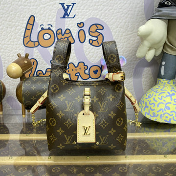 ルイヴィトン LOUISVUITTON 057-M24408L2024年最新入荷 アトランティス BB バケットバッグ ホーボーバッグ トートバッグ ハンドバッグ