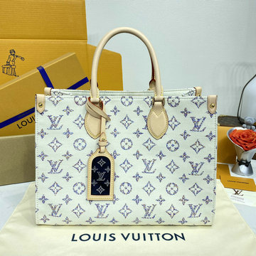 ルイヴィトン LOUISVUITTON 057-M24708 2024年最新入荷 オンザゴー MM ハンドバッグ トートバッグ ママバッグ ショッピングバッグ ウィメンズかばん