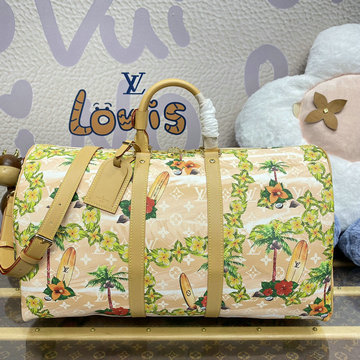 ルイヴィトン LOUISVUITTON  057-M25002 2024年最新入荷 キーポル バンドリエール 50 トートバッグ トラベルバッグ ショルダーバッグ 旅行かばん