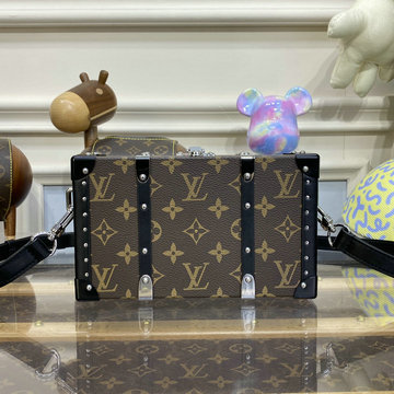 ルイヴィトン LOUISVUITTON 057-M20953 2024年最新入荷 ネオ ウォレット トランク 斜め掛け ショルダーバッグ クロスボディバッグ スクエアバッグ