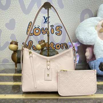 ルイヴィトン LOUISVUITTON 057-M46288F 2024年最新入荷 キャリーオール ジップ NM PM ホーボーバッグ ハンドバッグ ポーチ付き トートバッグ