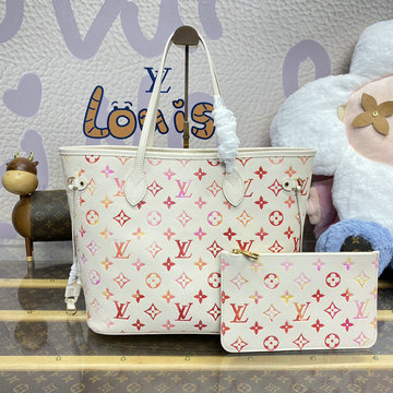 ルイヴィトン LOUISVUITTON 057-M47080 2024年最新入荷 ネヴァーフル MM トートバッグ ハンドバッグ トップハンドルバッグ レディースかばん
