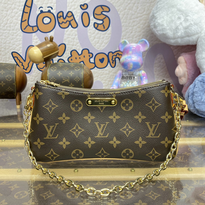 ルイヴィトン LOUISVUITTON 057-M83008 2024年最新入荷 ポシェット リヴ ポーチ 斜め掛け ショルダーバッグ クロスボディバッグ モノグラム キャンバス
