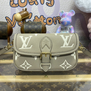 ルイヴィトン LOUISVUITTON 057-M83300 2024年最新入荷 ナノ ディアヌ 斜め掛け ショルダーバッグ クロスボディバッグ モノグラムアンプラント
